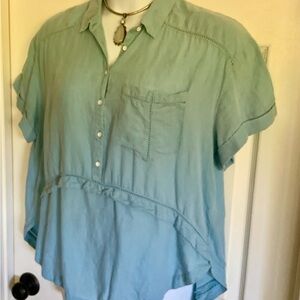 FREE PEOPLE…oversized blouse